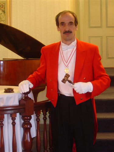 Edmond Wells as Toastmaster